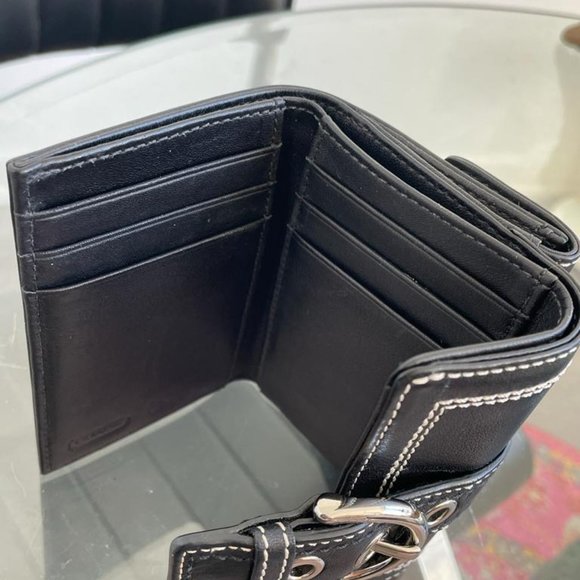 Authentic Coach Black Bag and Wallet Matching 2000's - Picture 15 of 15